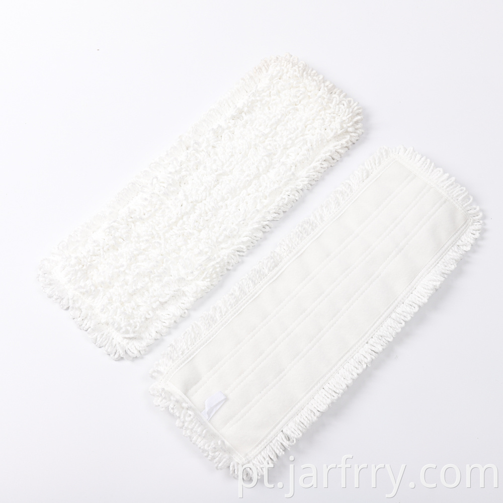 Premium White Microfiber Loop Mopping